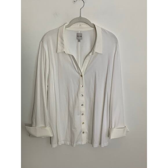 Nic + Zoe White Blouse size xl - Picture 1 of 6